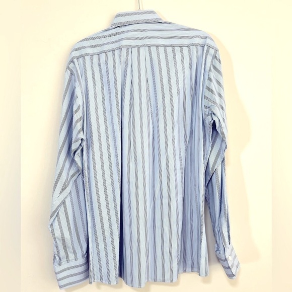 Men’s Dress Shirt. 100% Handmade. Pristine Condition. Size Xl - Picture 5 of 6